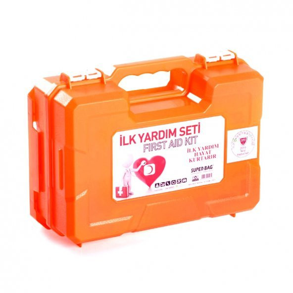 Süper Bag Boş İlk Yardım Çantası Duvara Monte Asılabilir Ecza Çantası Dolabı ASR-5016