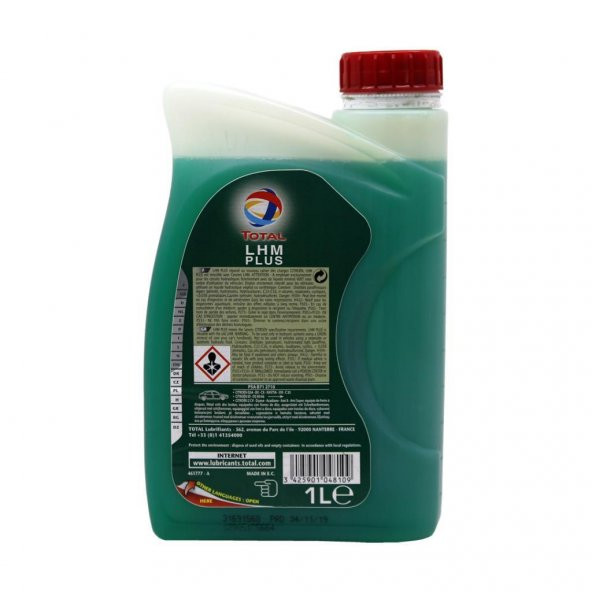Total Lhm Plus 1 Lt Hidrolik Sistem Sıvısı PSA B71 2710 - 4