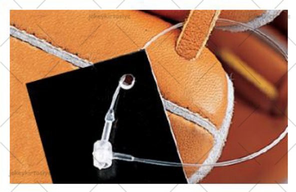 El Geçmeli Şeffaf Kılçık 8"inç / 20,32cm (1pk-500 Adet) - 2