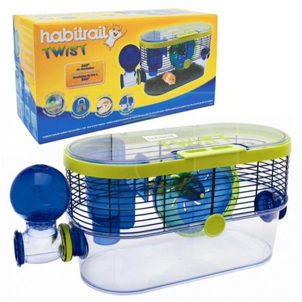 Habitrail Twist Kafes (hamster Kafesi) 50x24 cm x (h) 30 cm - 3
