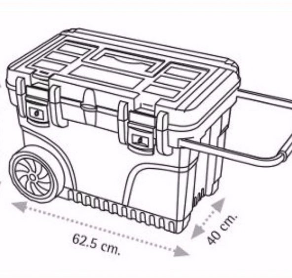 Süper Bag ASR-2010 Tekerlekli Takım Çantası - 2