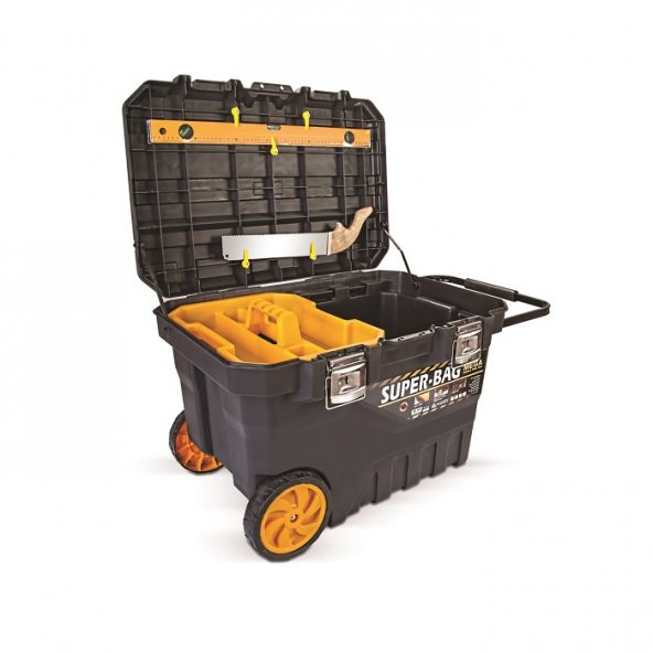 Tekreyonda Mega Mobil Profesyonel Tekerlekli Takım Çantası Kutusu Süper Bag ASR-4026