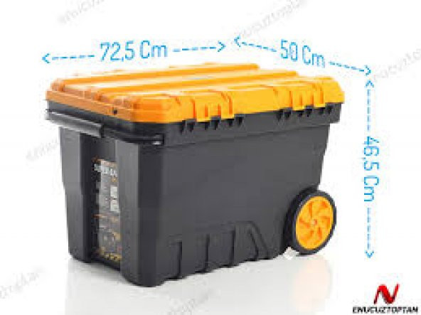 Tekreyonda Mega Mobil Profesyonel Tekerlekli Takım Çantası Kutusu Süper Bag ASR-4026 - 3