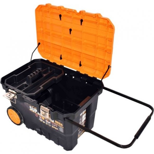 Tekreyonda Mega Mobil Profesyonel Tekerlekli Takım Çantası Kutusu Süper Bag ASR-4026 - 4