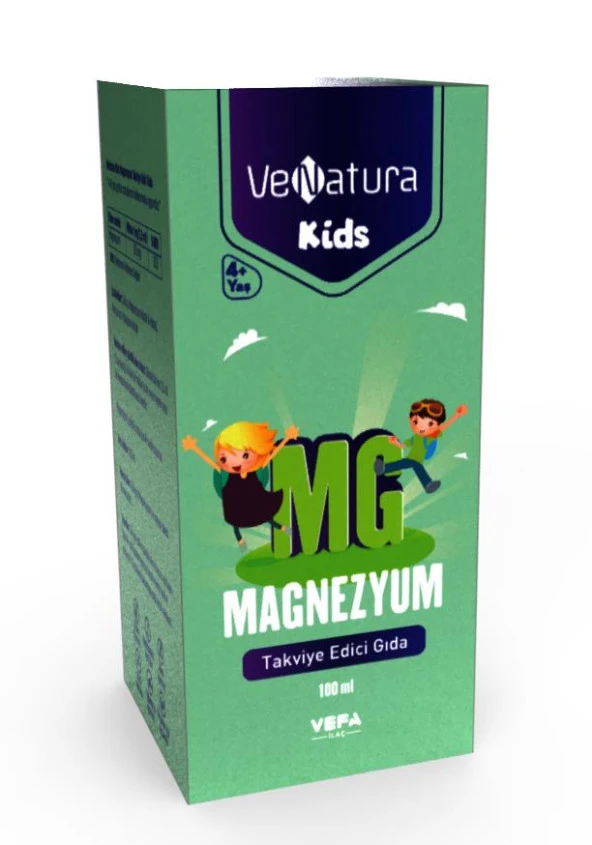 Venatura Kids Magnezyum Şurup 100 ml