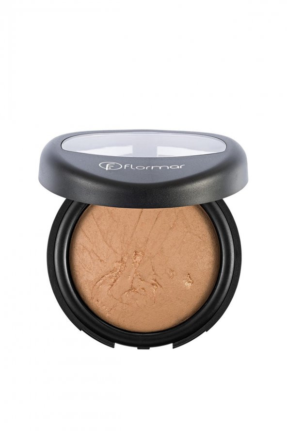 Flormar  Pudra - Baked Powder Beige With gold No: 21
