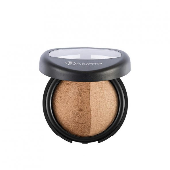 Flormar  Pudra - Baked Powder Dual Gold No: 23