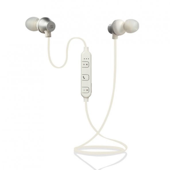 Soultech Fashıon Bluetooth Kulaklık Beyaz - BH008GR