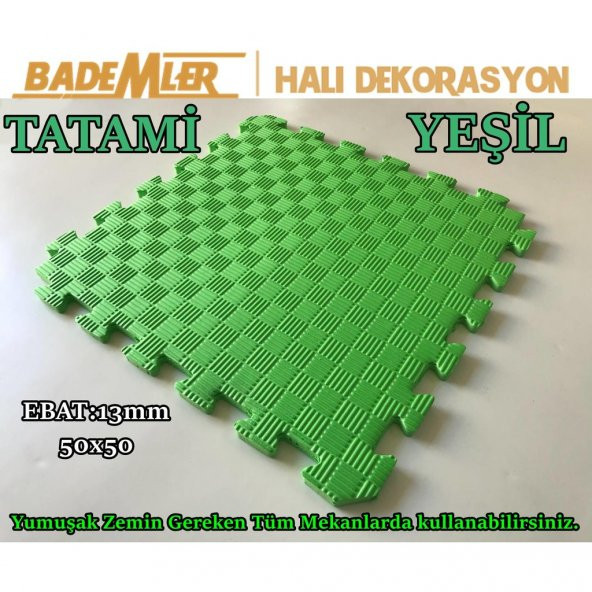 Kırmızı Renk Tatami Minder 50x50 - 4