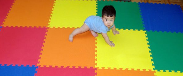 Kırmızı Renk Tatami Minder 50x50 - 2