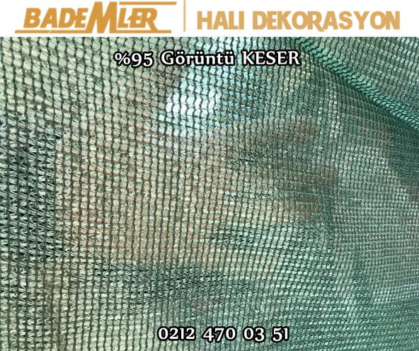 Bahçe çit filesi 1.5 Metre Yükseklik x 10 Metre boy Sera örtüsü çit filesi %70 sıklık - 4