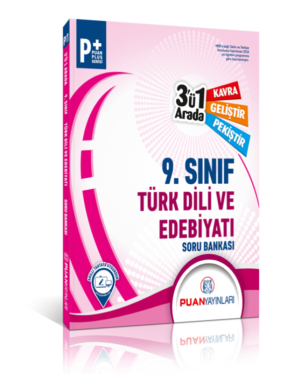 Puan Yayınları 9. Sınıf Türk Dili ve Edebiyatı 3ü 1 Arada Soru Bankası