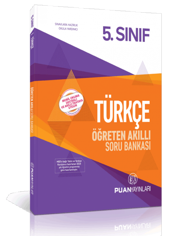 Puan Yayınları 5. Sınıf Türkçe Öğreten Akıllı Soru Bankası