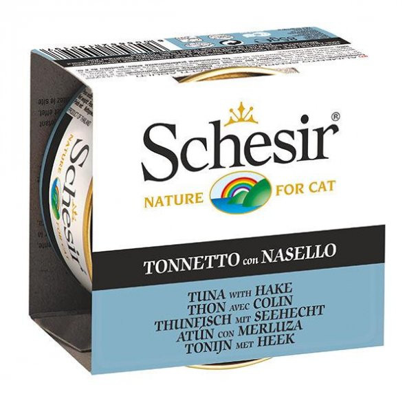 Schesir Ton ve Barlam Balıklı Kedi Konservesi 85 Gr 12li(230-C19