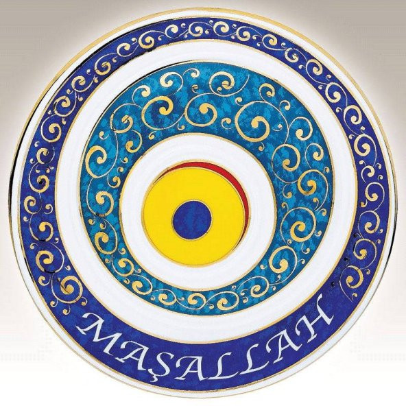 Kütahya Porselen El Yapımı 20cm Tabak Dekor No 01382 - Resim 2