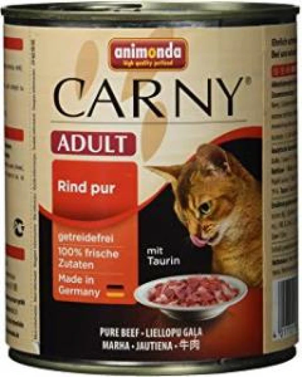 Animonda 83707 CARNY Sığır Etli Kedi Skt : 01/2026 Konserve 200 g