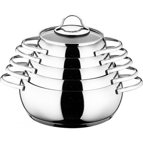 Aryıldız Olimpos 10 Parça Cam Tencere Set - 2