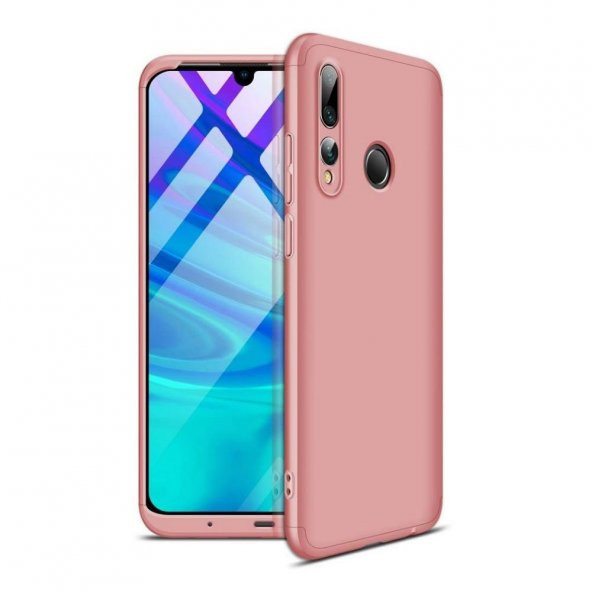 Huawei P Smart Z Kılıf 360 Korumalı Sert Kapak + Nano Ekran Koruyucu - 3