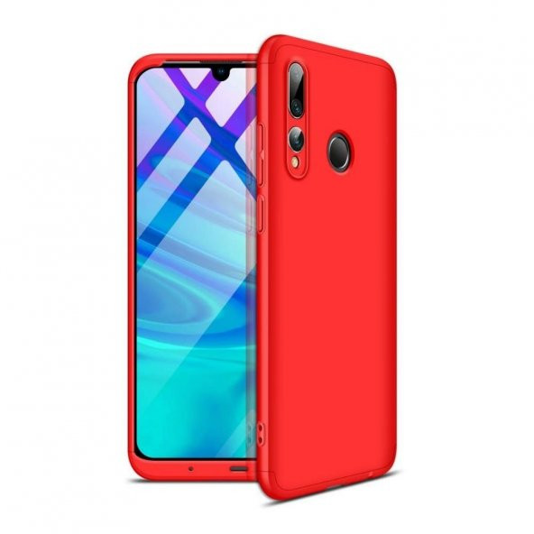 Huawei P Smart Z Kılıf 360 Korumalı Sert Kapak + Nano Ekran Koruyucu - 5