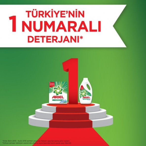 Ariel Toz Çamaşır Deterjanı Dağ Esintisi Beyazlar İçin 6 kg - 3