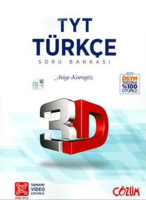 Çözüm Yayınları TYT Türkçe 3D Soru Bankası