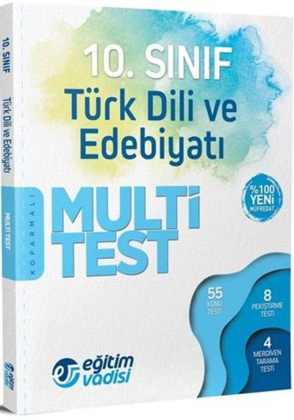 Eğitim Vadisi 10. Sınıf Türk Dili ve Edebiyatı Multi Test