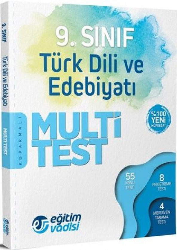 Eğitim Vadisi 9. Sınıf Türk Dili ve Edebiyatı Multi Test