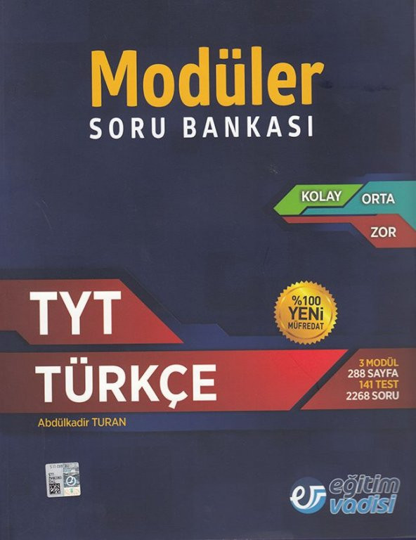 Eğitim Vadisi TYT Türkçe Modüler Soru Bankası