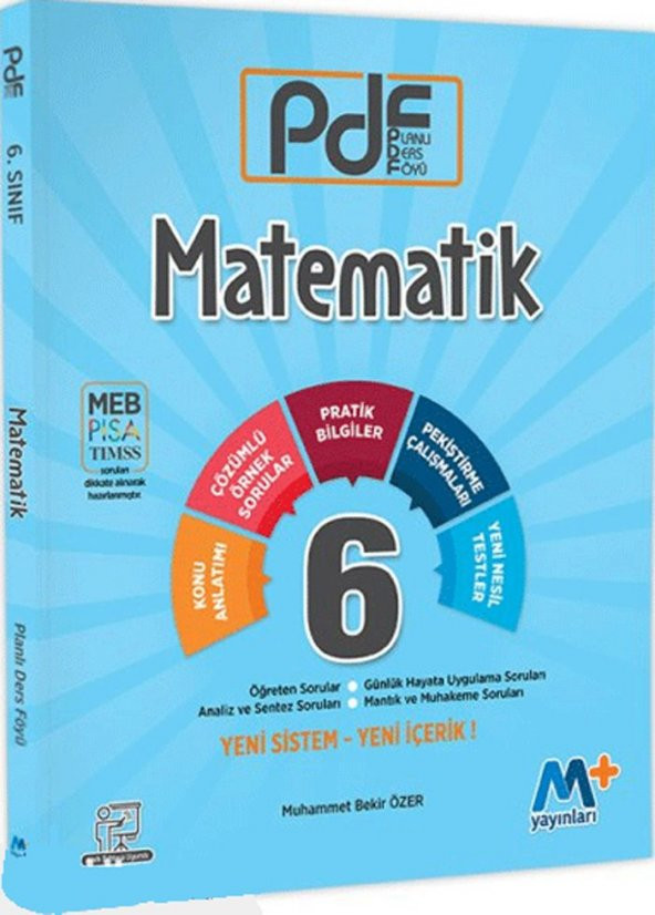 Martı Yayınları 6. Sınıf Matematik PDF Planlı Ders Föyü