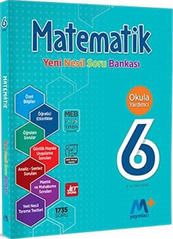 Martı Yayınları 6. Sınıf Matematik Yeni Nesil Soru Bankası