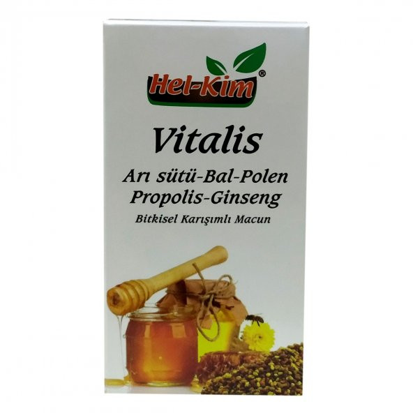 Hel-Kim Arı Sütü Bal Polen Propolis Ginseng Karışımı 420 Gr - 3