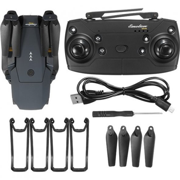 Aden E58 Fly More Combo Drone (3 Bataryalı Set) - 5