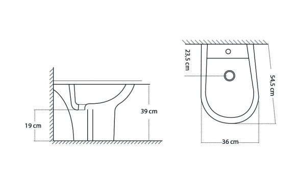 Piramit Seramik Standart Klozet - 3