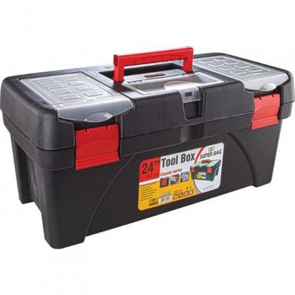Super Bag Takım Malzeme Alet Çantası Bölmeli 24'' asr-2056