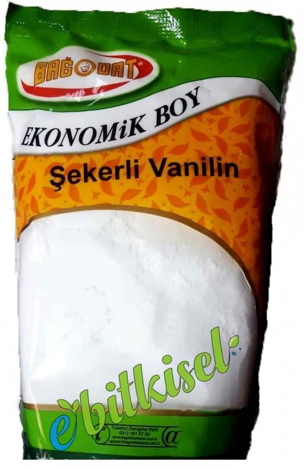 Vanilya Şekerli (Vanilin) - Bağdat Baharat - 1 KG Ekonomik Boy