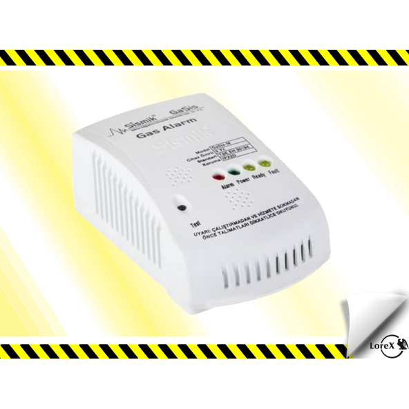 Sismik Gasis-M Gaz Alarm Dedektörü