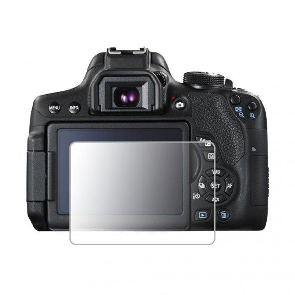 Canon 750D-760D Fotoğraf Makinesi için Ekran Koruyucu
