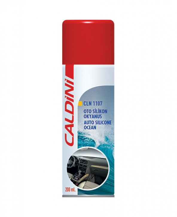 Caldini Oto Silikon Sprey 200 ml (Okyanus)