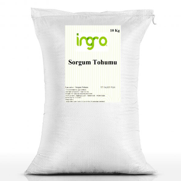 İngro Sorgum Tohumu 10000 g