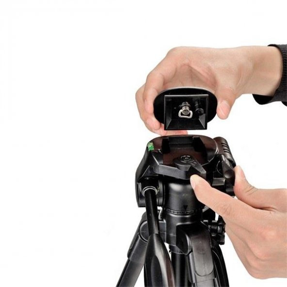 135 CM İnce Ayarlı Fotoğraf Çekim Tripodu - 4