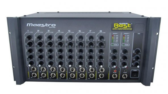 Best Maestro AN200S Anfi 2x200 Watt 8 Kanal Ekholu