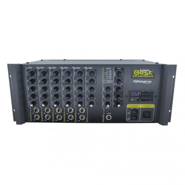 Best AN200MRU Anfi 200 Watt Ekho + Reverb + USB + İç-Dış Ayırma