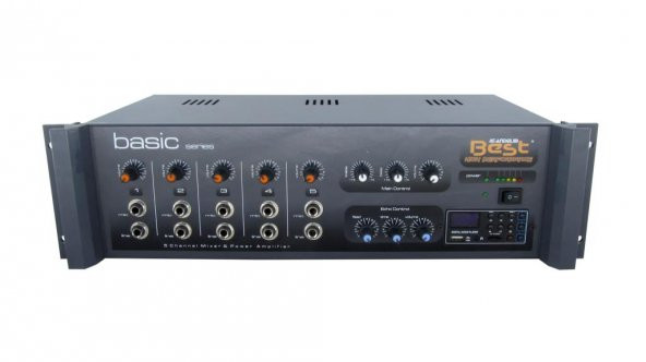 Best AN5100EUT Anfi 100 Watt 5 Mikrofon Girişli + Echo + USB + Trafolu ürün görseli 1