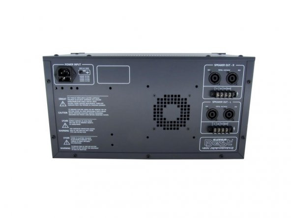 Best Acoustic AN8400RSUT Anfi 2x400 Watt 8 Kanal Reverb + USB + Trafolu - Resim 2