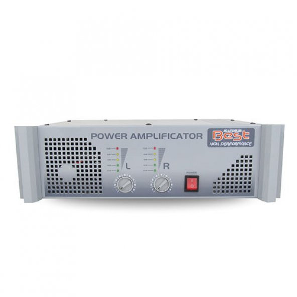Best ANP500ST Power Amplifikatör 2x500 Watt  8 Ohm + Trafolu