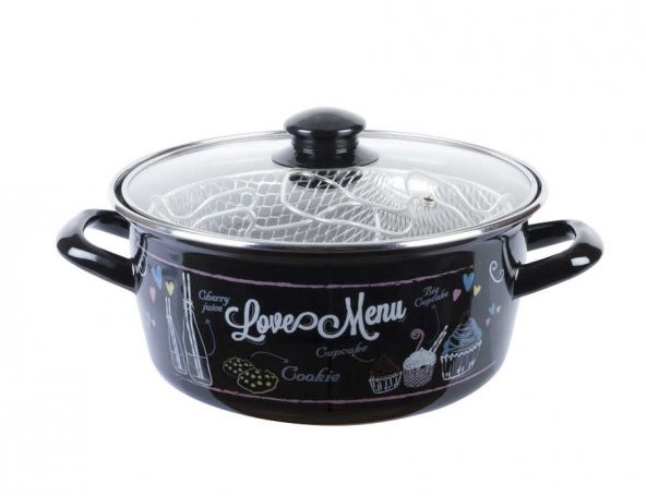 TANTİTONİ LOVE MENU KIZARTMA TENCERESİ 24CM