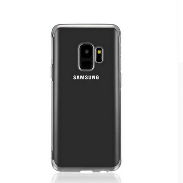 Samsung Galaxy Note10 Plus N975 Gümüş Köşeli Lazer Kılıf - 2