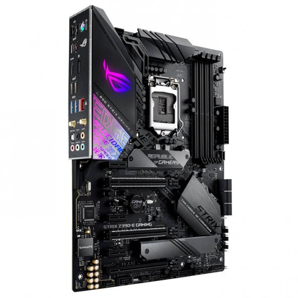 Asus Rog Strix Z390-E Gaming Intel Z390 Soket 1151 DDR4 4266(O.C.)MHz ATX Gaming(Oyuncu) Anakart - 2
