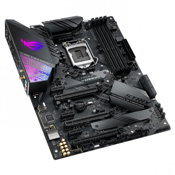 Asus Rog Strix Z390-E Gaming Intel Z390 Soket 1151 DDR4 4266(O.C.)MHz ATX Gaming(Oyuncu) Anakart - 5