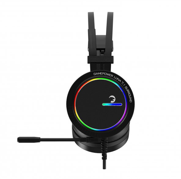 GamePower Luna Siyah 7.1 Surround RGB LED Gaming Kulaklık - 5